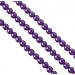 Zdjęcie - Perły szklane 10mm fioletowe